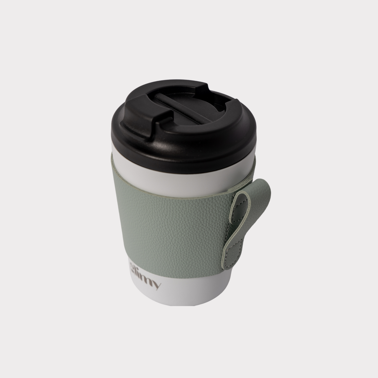 Leather Sleeve | Baby Green